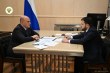 Михаил Мишустин встретился с главой Росавиации Дмитрием Ядровым